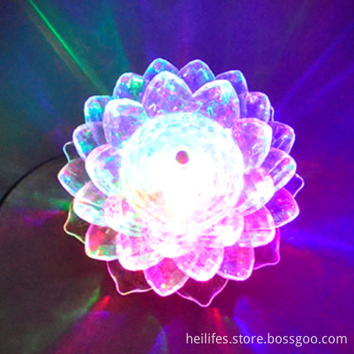 Rotary LED light gift
